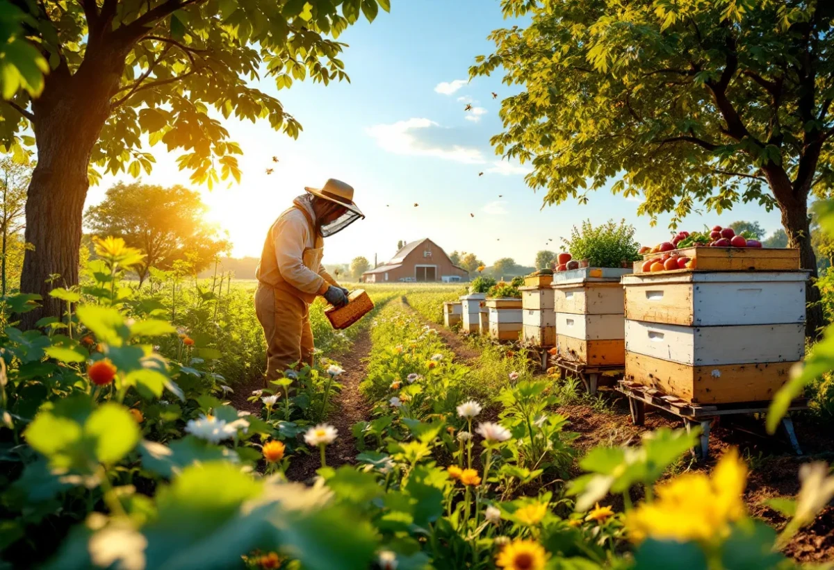 Les abeilles : gardiennes indispensables de l'agriculture durable