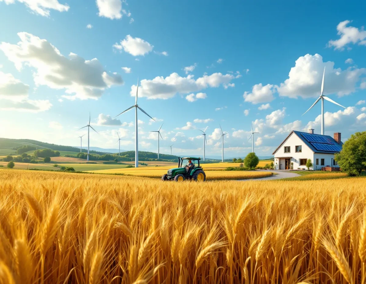 Éoliennes et agriculture : un duo gagnant pour l'avenir énergétique et alimentaire ?