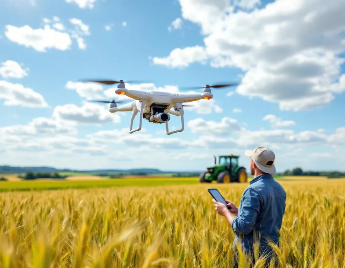 Drones agricoles : une révolution pour le suivi écologique des cultures