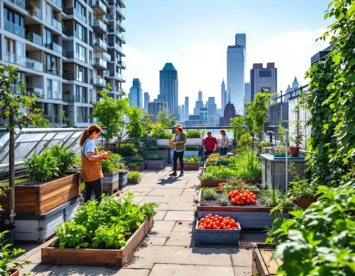 Agriculture urbaine et autosuffisance alimentaire