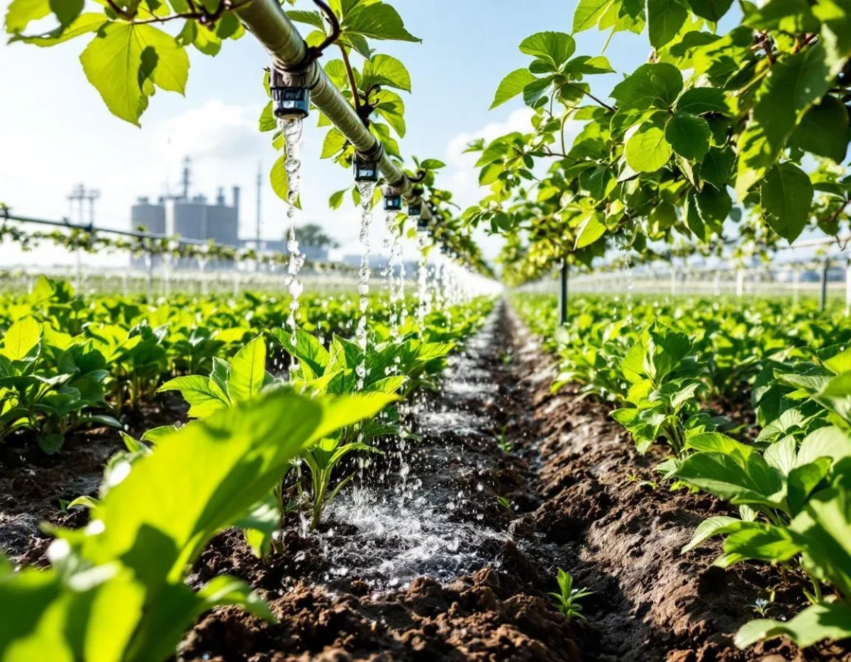Le recyclage des eaux usées : une solution durable pour l'irrigation agricole