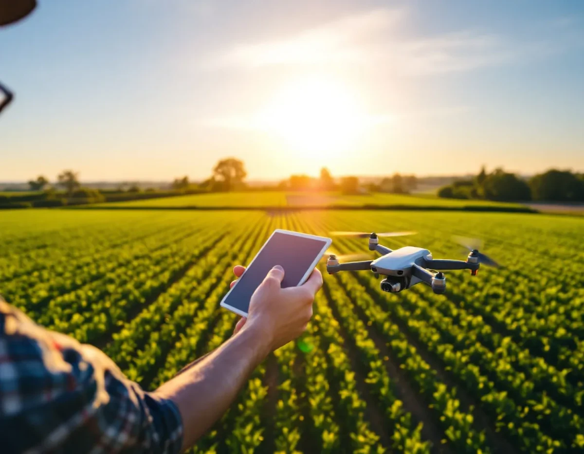 Utilisation de drones pour la cartographie écologique des exploitations agricoles