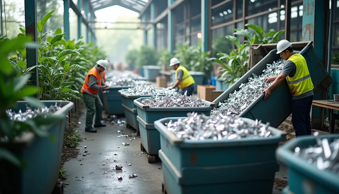 Alu recyclage : 5 bénéfices concrets pour l'environnement