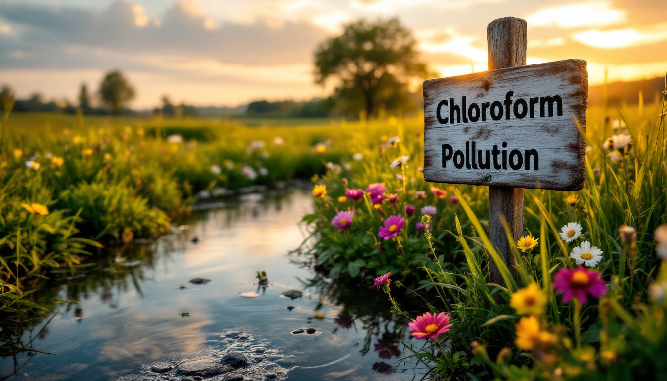 Chloroforme et pollution des nappes phréatiques en France